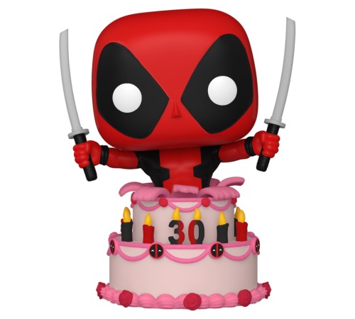 Фигурка Funko POP! Bobble Marvel Deadpool 30th Deadpool in Cake 54654