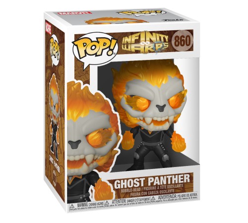 Фигурка Funko POP! Bobble Marvel Avengers Infinity Warps Ghost Panther (860) 52008