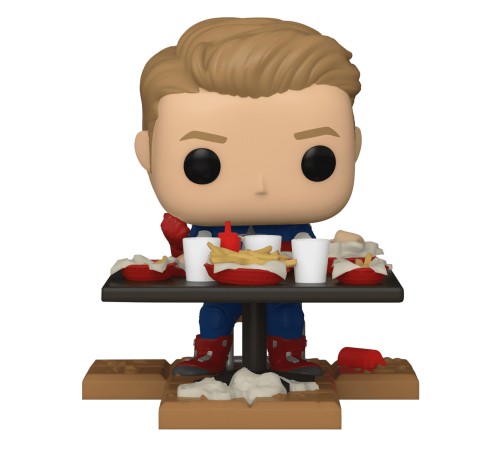 Фигурка Funko POP! Deluxe Bobble Marvel Captain America Shawarma (Exc) 54897