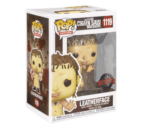 Фигурка Funko POP! Movies Texas Chainsaw Massacre Leatherface w/Hammer (Exc) 39716