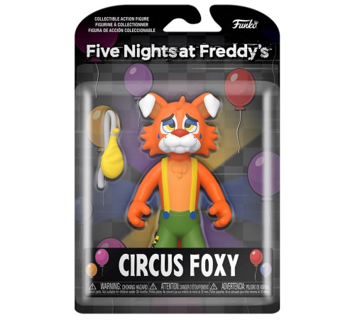 Фигурка Funko Action Figure FNAF Balloon Circus Circus Foxy 67623