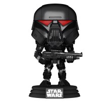 Фигурка Funko POP! Bobble Star Wars Mandalorian Dark Trooper (Battle) 58289