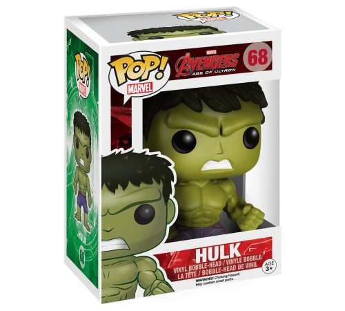 Фигурка Funko POP! Bobble Marvel Avengers Age Of Ultron Hulk (68) 4776