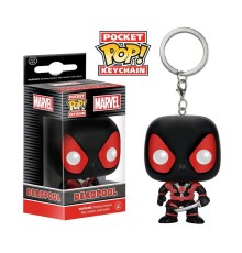 Брелок Funko Pocket POP! Keychain Marvel Black Deadpool 7512-PDQ