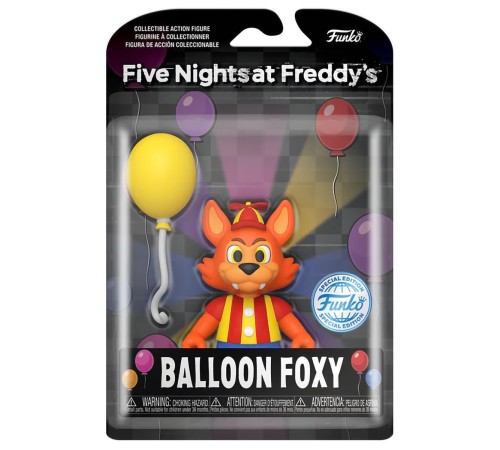 Фигурка Funko Action Figure FNAF Balloon Circus Balloon Foxy (Exc) 67619