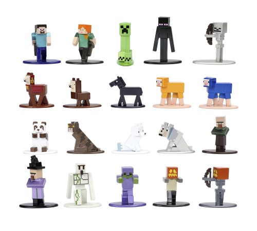 Набор Jada Toys Nano Metalfigs Minecraft wave 5 1.65