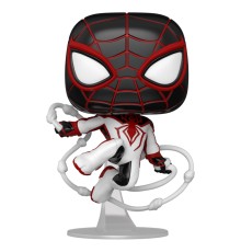 Фигурка Funko POP! Bobble Marvel Games Miles Morales Miles T.R.A.C.K. Suit 50153