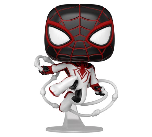 Фигурка Funko POP! Bobble Marvel Games Miles Morales Miles T.R.A.C.K. Suit 50153