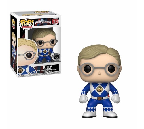 Фигурка Funko POP! Vinyl: Power Rangers: Blue Ranger (No Helmet) 32804