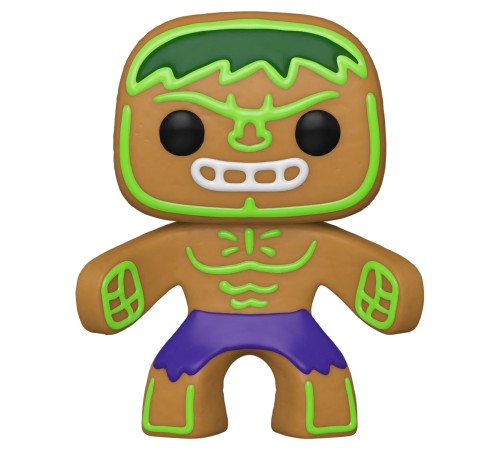 Фигурка Funko POP! Bobble Marvel Holiday Gingerbread Hulk (935) 50660