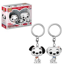 Брелок Funko POP! Keychain: Disney: Dalmations: 2PK Pongo & Perdita 36371-PDQ