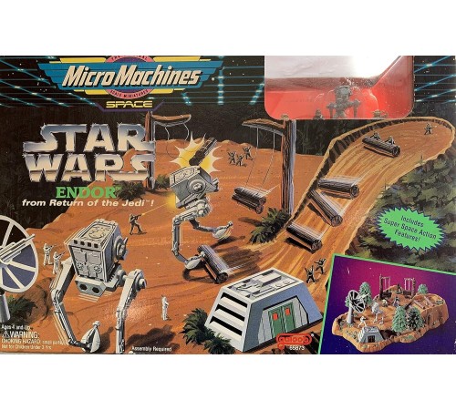 Star Wars Micro Machines Endor from Return of the Jedi