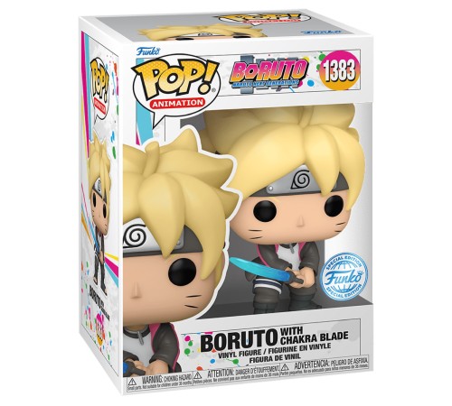 Фигурка Funko POP! Animation Boruto Boruto w/ Chakra Blade w/(GW) Chase (Exc) (1383) 63136