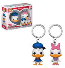 Брелок Funko POP! Keychain: Disney: Donald: 2PK Donald & Daisy 36373-PDQ