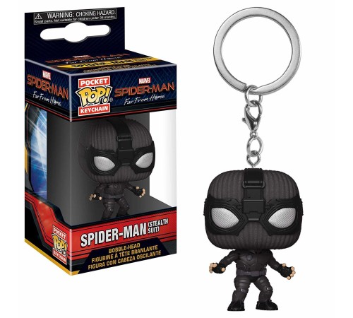 Брелок Funko Pocket POP! Keychain: Marvel: Spider-Man: Far From Home:SpiderMan(StealthSuit)39362-PDQ