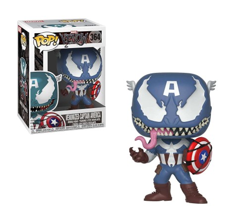 Фигурка Funko POP! Bobble Marvel Venom Venomized Captain America (364) 32686