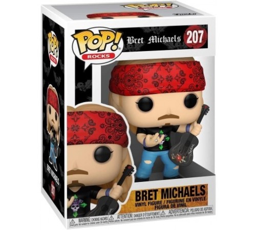 Фигурка Funko POP! Rocks Bret Michaels w/ Chase 52929