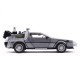 Модель Машинки Hollywood Rides Back to the Future 2 1:24 Time Machine Primer Brushed Raw Metal 31468