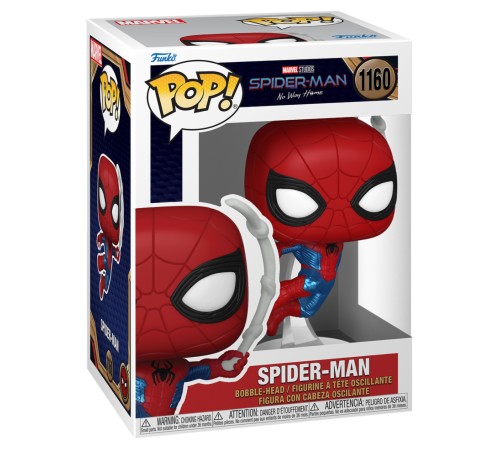 Фигурка Funko POP! Bobble Marvel Spider-Man No Way Home Spider-Man Finale Suit (1160) 67610