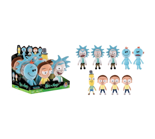 Фигурка плюшевая Funko Plushies: Rick & Morty (Упаковка 9 шт) 13624