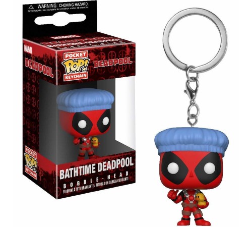 Брелок Funko Pocket POP! Keychain: Deadpool BathTime 31734-PDQ