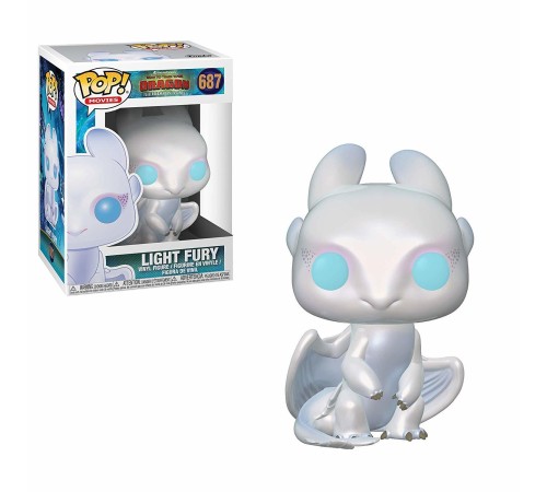 Фигурка Funko POP! Vinyl: Как приручить дракона 3 (HTTYD3): Light Fury 36369