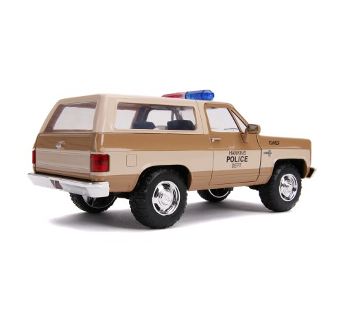 Jada Toys Stranger Things Модель Машинки 1:24 1980 Chevy K5 Blazer W/Badge 31111