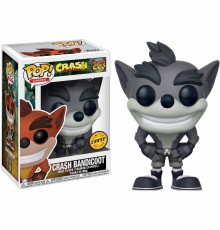 Фигурка Funko POP! Vinyl: Games: Crash Bandicoot black and white 25653 (Chase)