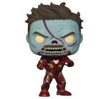 Фигурка Funko POP! Bobble Marvel What If Zombie Iron Man 57379