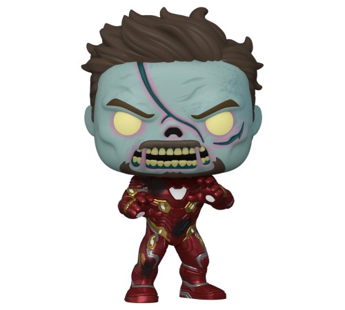 Фигурка Funko POP! Bobble Marvel What If Zombie Iron Man 57379