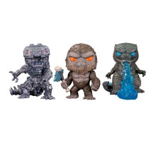 Фигурка Funko POP! Movies Godzilla Vs Kong Godzilla, Mechagodzilla, Kong 3PK (Exc) 60138