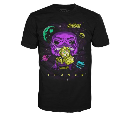 Набор Фигурка+Футболка Funko POP and Tee: Infinity War: Thanos (M) 33455