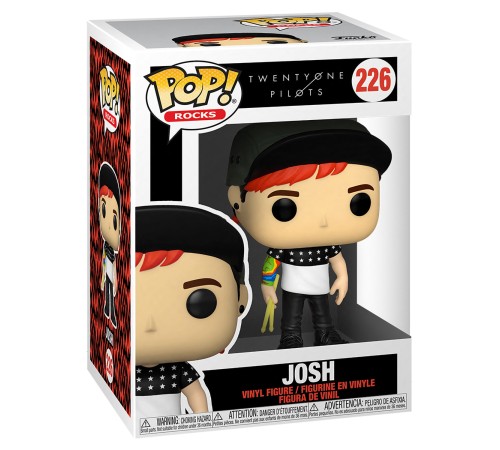 Фигурка Funko POP! Rocks Twenty One Pilots Stressed Out Josh 56730