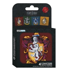 Подставки под напитки Harry Potter Houses Set 4 Coasters ABYCOS001