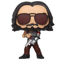 Фигурка Funko POP! Games Cyberpunk 2077 Johnny Silverhand w/ Gun 47522