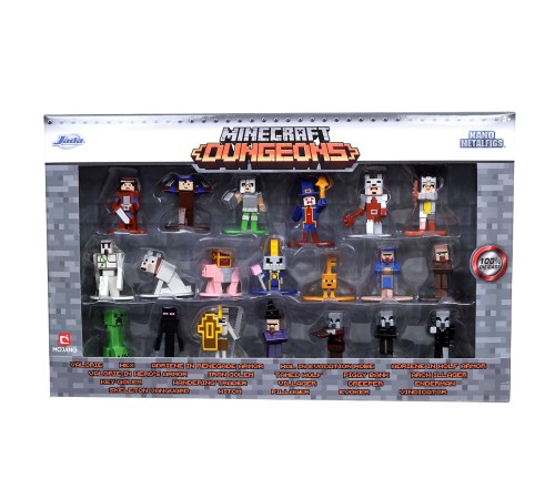 Набор Jada Toys Nano Metalfigs Minecraft wave 4 1.65