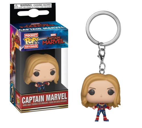 Брелок Funko POP! Keychain: Marvel: Captain Marvel: Captain Marvel 36438-PDQ