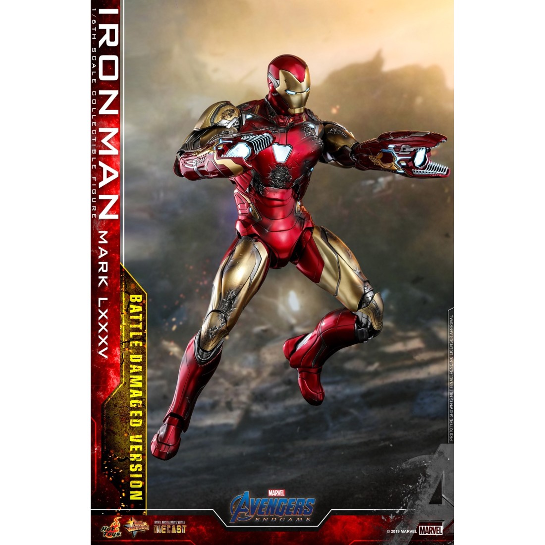 Фигурка Iron Man Mark LXXXV — Hot Toys Avengers Endgame Battle