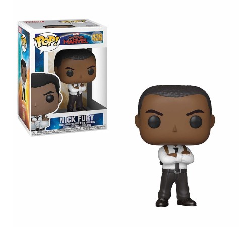 Фигурка Funko POP! Bobble: Marvel: Captain Marvel: Nick Fury 36351