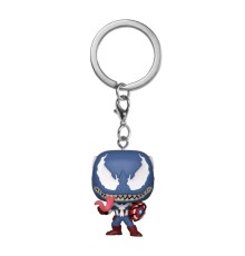 Брелок Funko Pocket POP! Keychain: Marvel Venom: Captain America 46462-PDQ