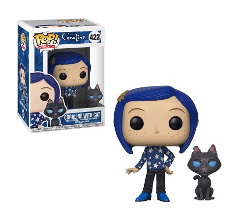 Фигурка Funko POP! Vinyl: Coraline: Coraline with Cat buddy 32811