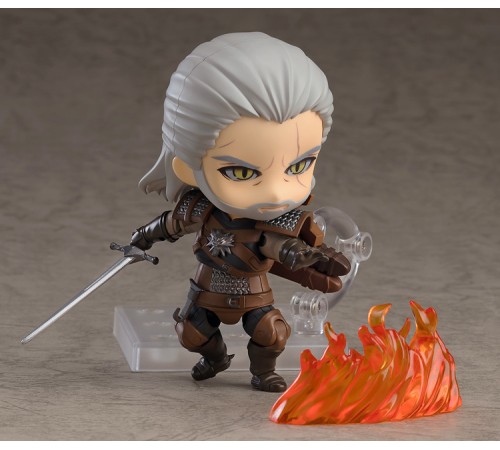 Фигурка Ведьмак 3 Дикая Охота - Геральт (The Witcher 3 Wild Hunt - Geralt) Nendoroid