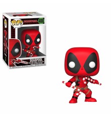 Фигурка Funko Bobble: Marvel: Holiday: Deadpool w/ Candy Canes 33985