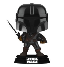 Фигурка Funko POP! Bobble Star Wars Mandalorian Mandalorian with Darksaber (GW/MT) (Exc) (491) 58797