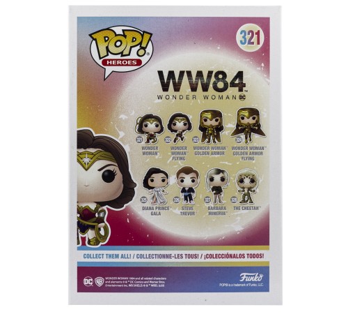 Фигурка Funko POP! Heroes DC Wonder Woman 84 Wonder Woman (MT) (321) 46663