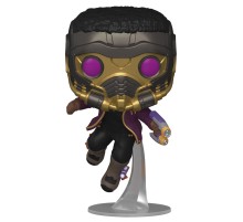 Фигурка Funko POP! Bobble Marvel What If T'Challa Star-Lord 55812 (56938)