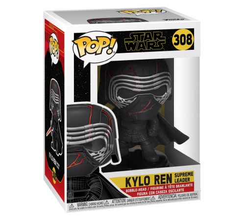 Фигурка Funko POP! Bobble Star Wars Ep 9 Kylo Ren Supreme Leader (308) 39887