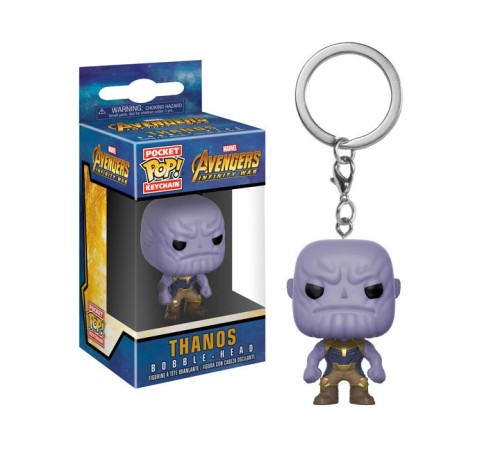 Брелок Funko Pocket POP! Keychain: Marvel: Avengers Infinity War: Thanos 27301-PDQ