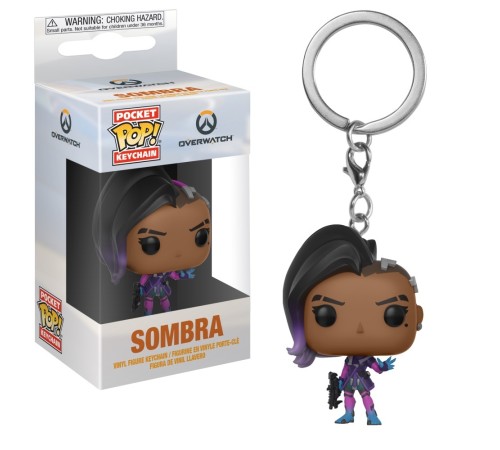 Брелок Funko POP! Keychain: Overwatch: Sombra 32794