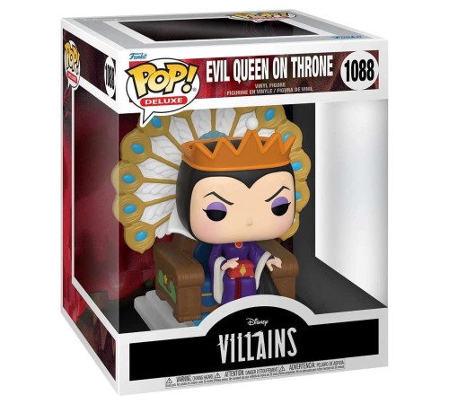 Фигурка Funko POP! Deluxe Disney Villains Evil Queen on Throne (1088) 50270